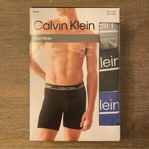 CALVIN KLEIN Microfiber Boxer Brief (3 pack)